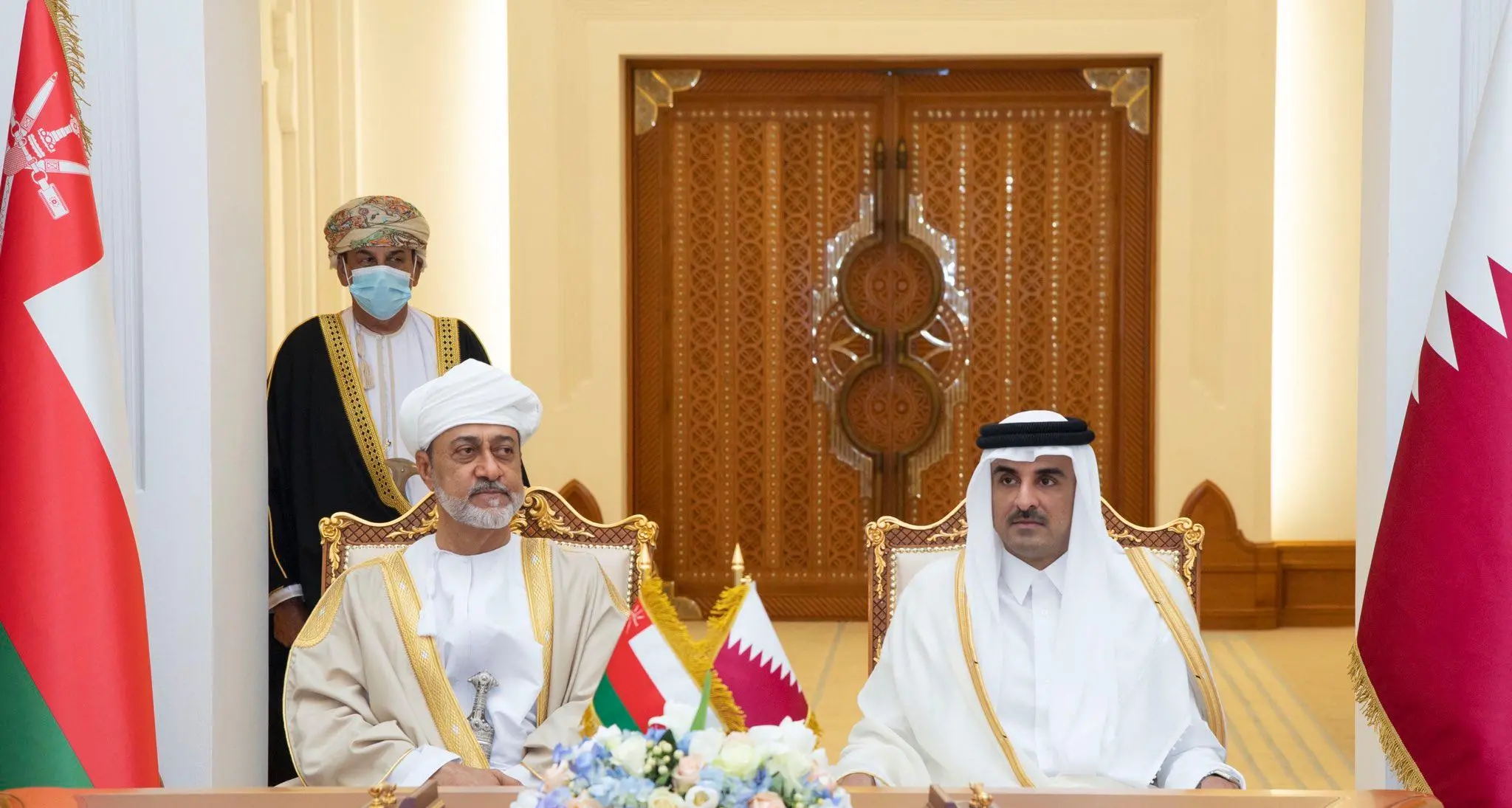 قطر وعمان توقعان عدة اتفاقات في مجالات مختلفة
