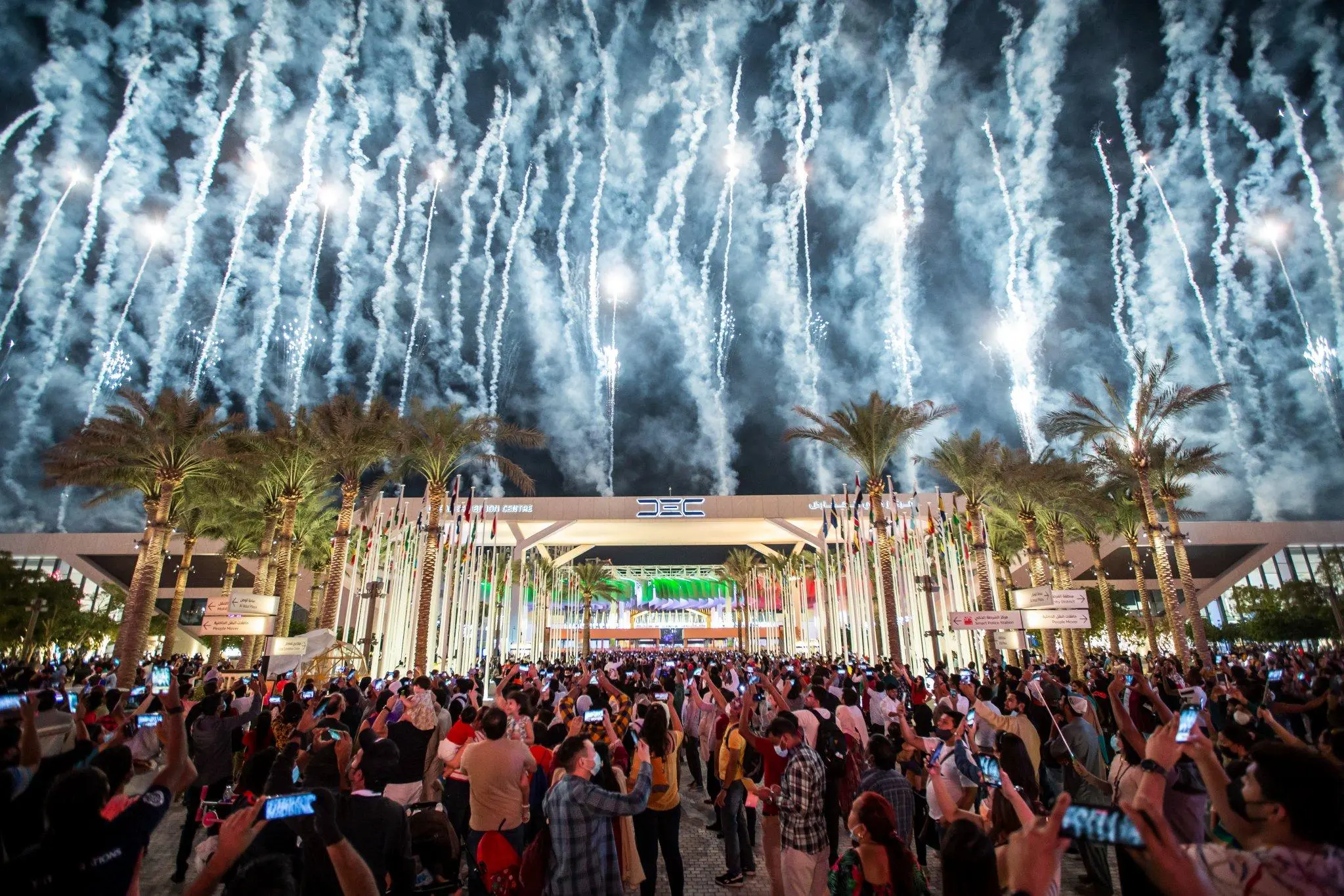 Expo 2020 Dubai recorded over 5 million visits as of December 5, 1.2 million of whom were seasonal ticket holders. The mega-event has received more than 5,000 government officials and hosted over 10,000 events so far.\\r\\nImage courtesy Dubai Media Office Twitter handle.