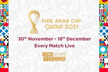 تمتلك beIN SPORTS حقوق بث كأس العرب FIFA قطر 2021 في 24 دولة في منطقة الشرق الأوسط وشمال أفريقيا.