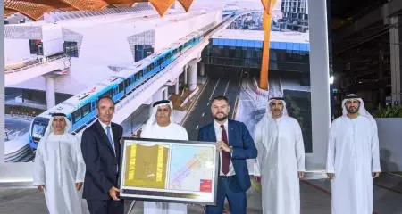 طرق دبي تعلن تسلم (كيوليس ام اتش اي) مهام تشغيل وصيانة مترو وترام دبي