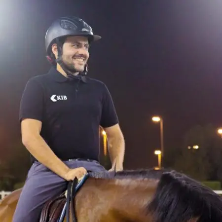 Kuwait International Bank sponsors national equestrian champion, Dhari Al-Humaidan