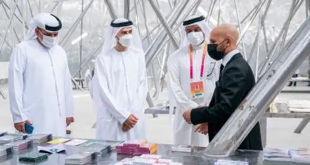 معالي محمد بن هادي الحسيني يواصل جولاته في إكسبو 2020 دبي ويزور جناح مملكة البحرين
