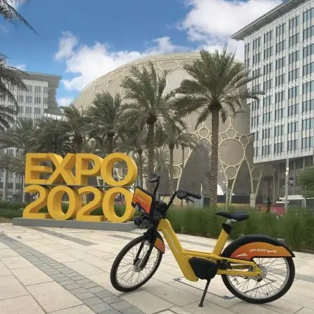 إطلاق التشارك في الدراجات الهوائية ضمن وسائط التنقل في إكسبو 2020
