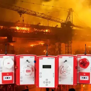 Liberty distributes WES+ fire alarm system in UAE