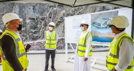 29% نسبة الإنجاز في المحطة الكهرومائية التي تنفذها هيئة كهرباء ومياه دبي في حتا بقدرة 250 ميجاوات
